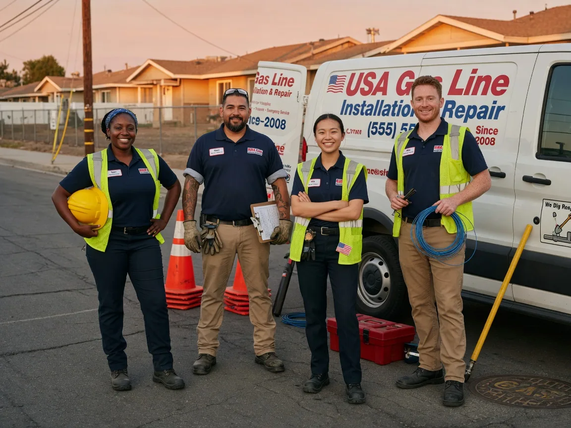 Gas Line Installation company in Blanco, NM